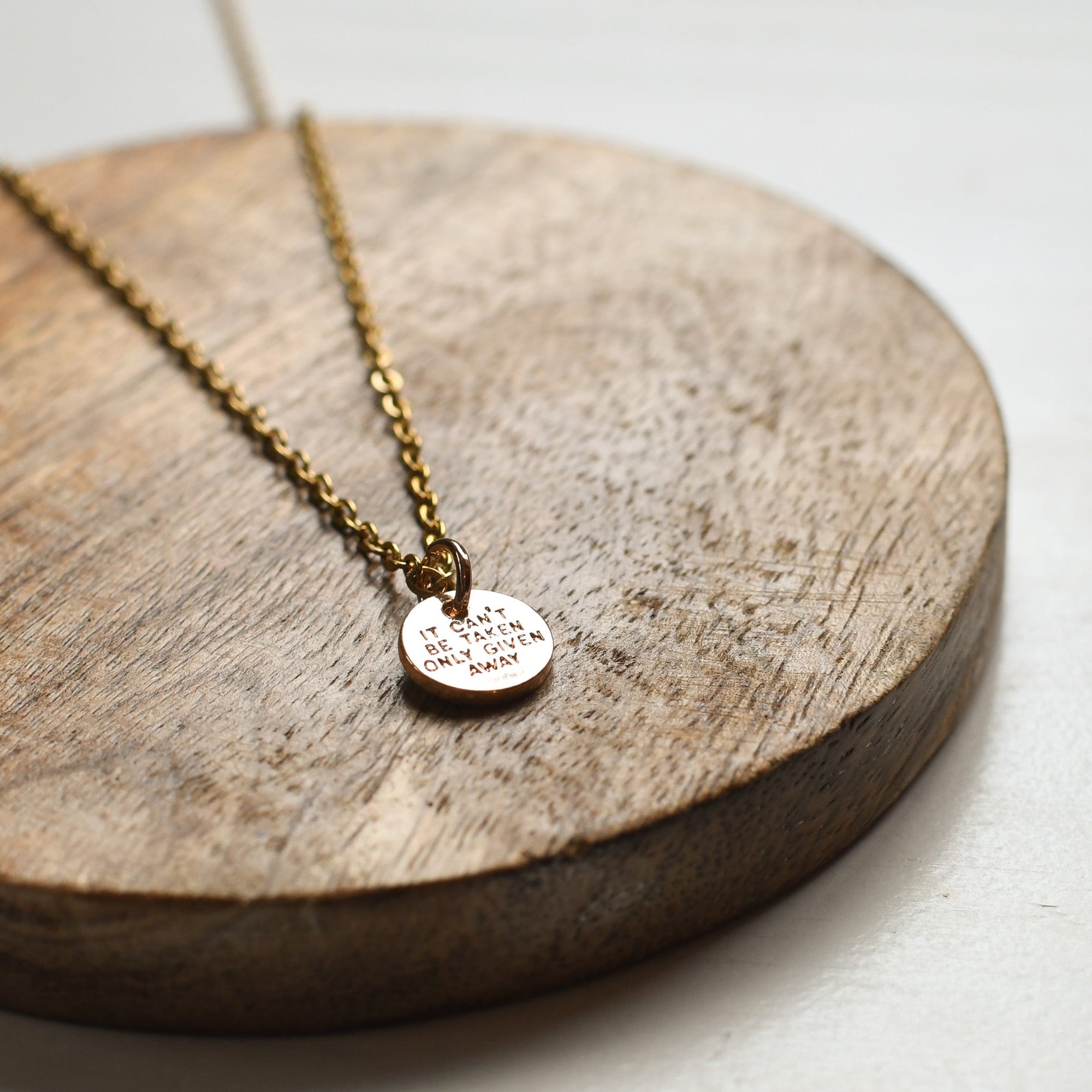 Protect Your Hope Necklace - Pink Salt Riot