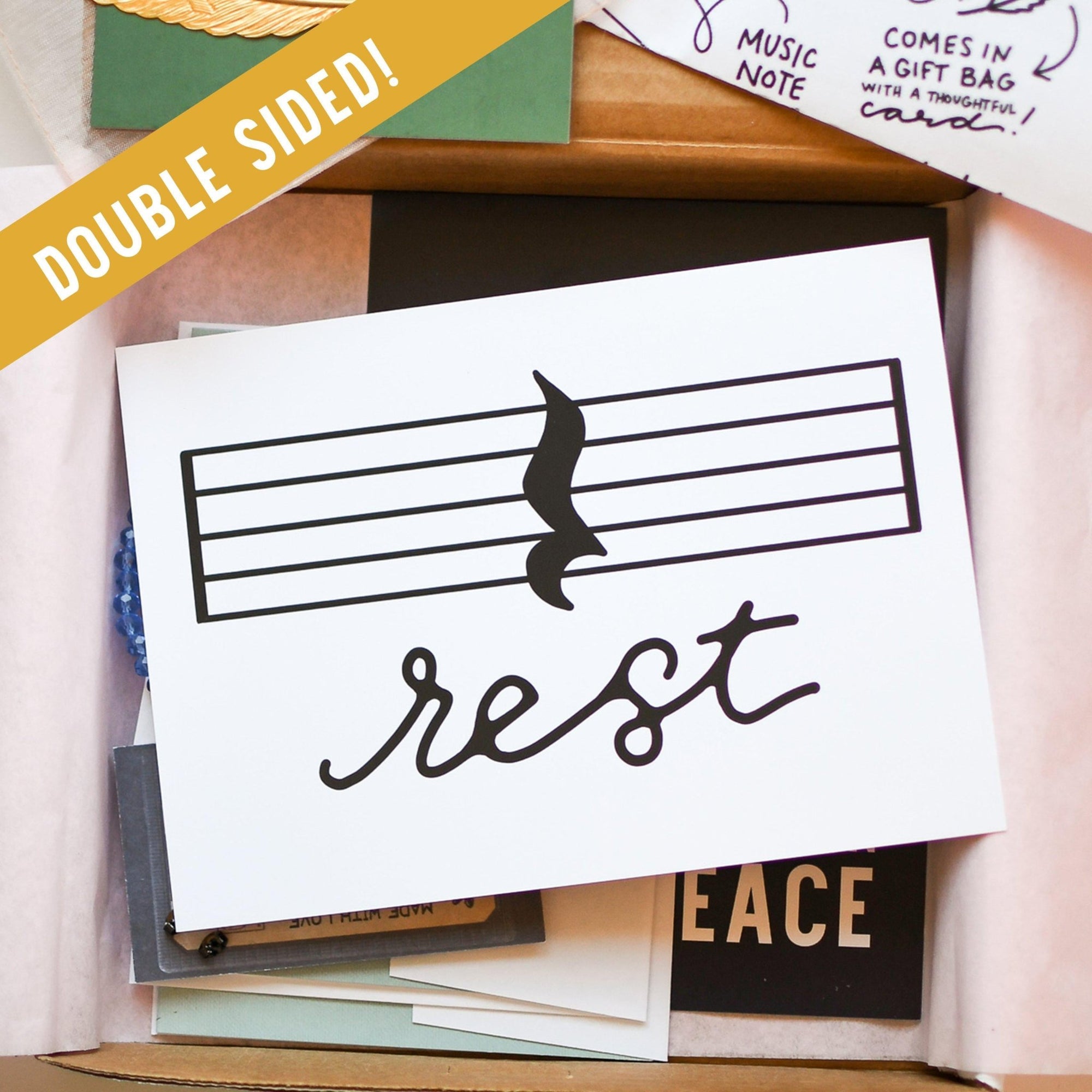 Rest Double Sided Print - Pink Salt Riot