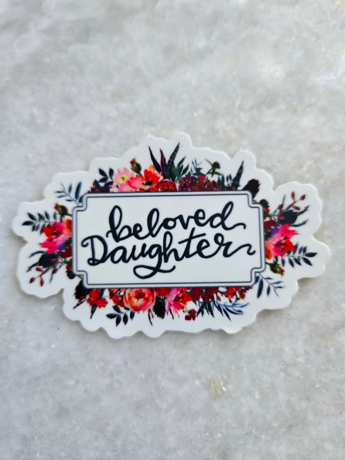 Beloved Daughter vinyl sticker