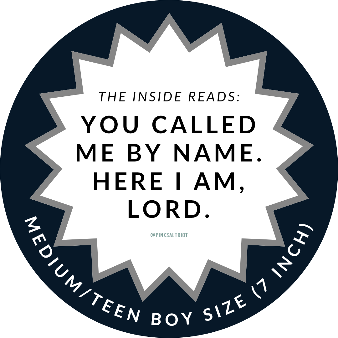 Called By Name Pastor Mens TruthBand- Pink Salt Riot- single band