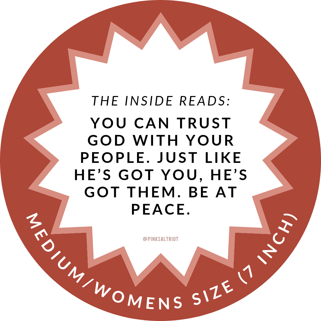 Trust God with Your People TruthBand wording