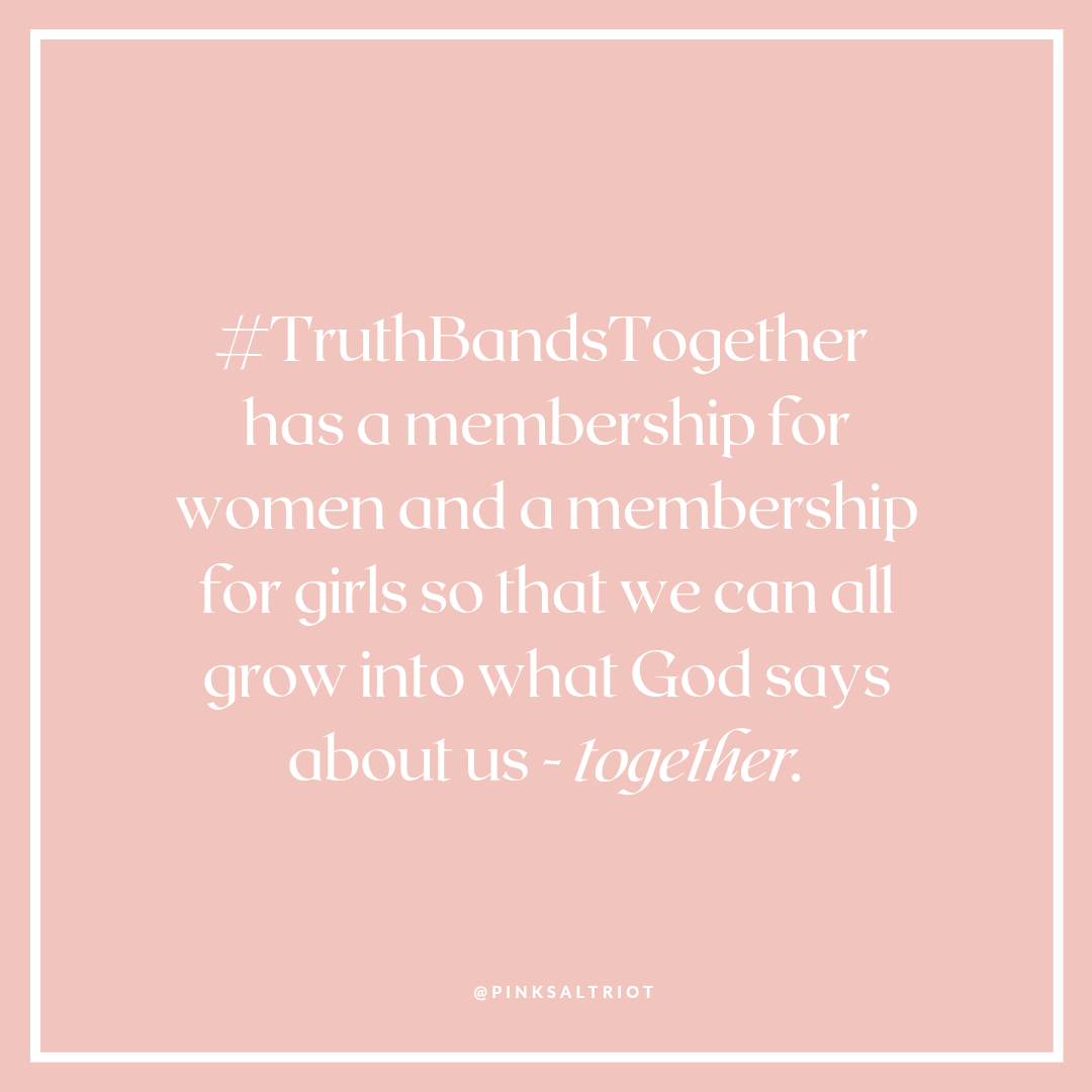 Lot de deux bracelets TruthBandsTogether pour enfants