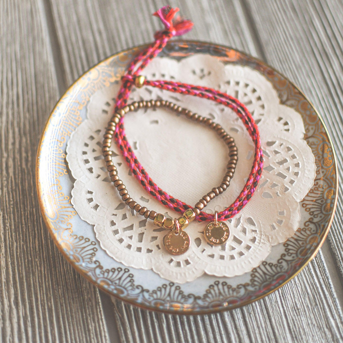 The Clay and the Potter Bracelets - Pink Salt Riot