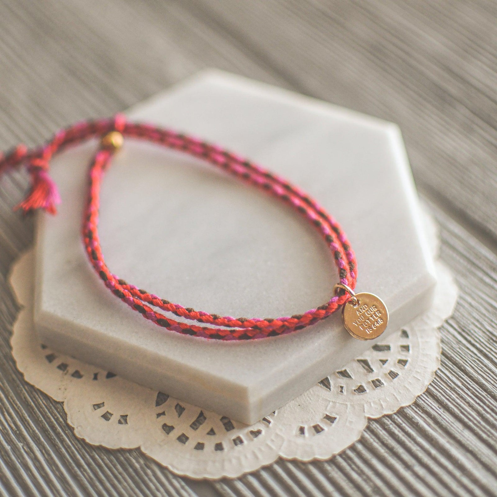 The Clay and the Potter Bracelets - Pink Salt Riot