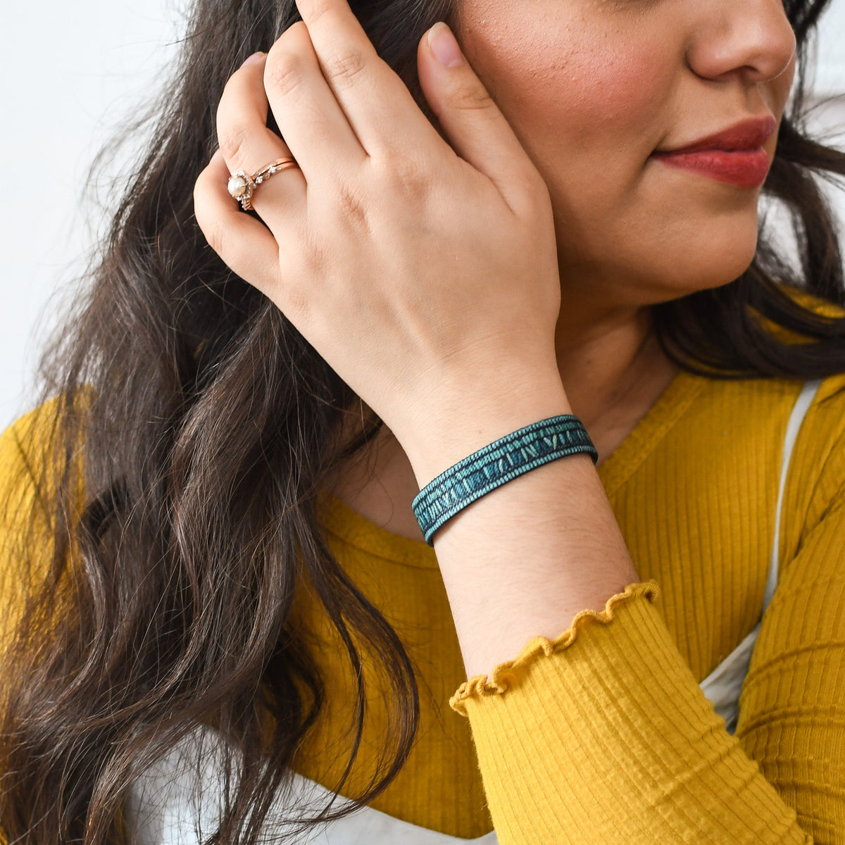 Trust God's Timing Womens TruthBand - Pink Salt Riot