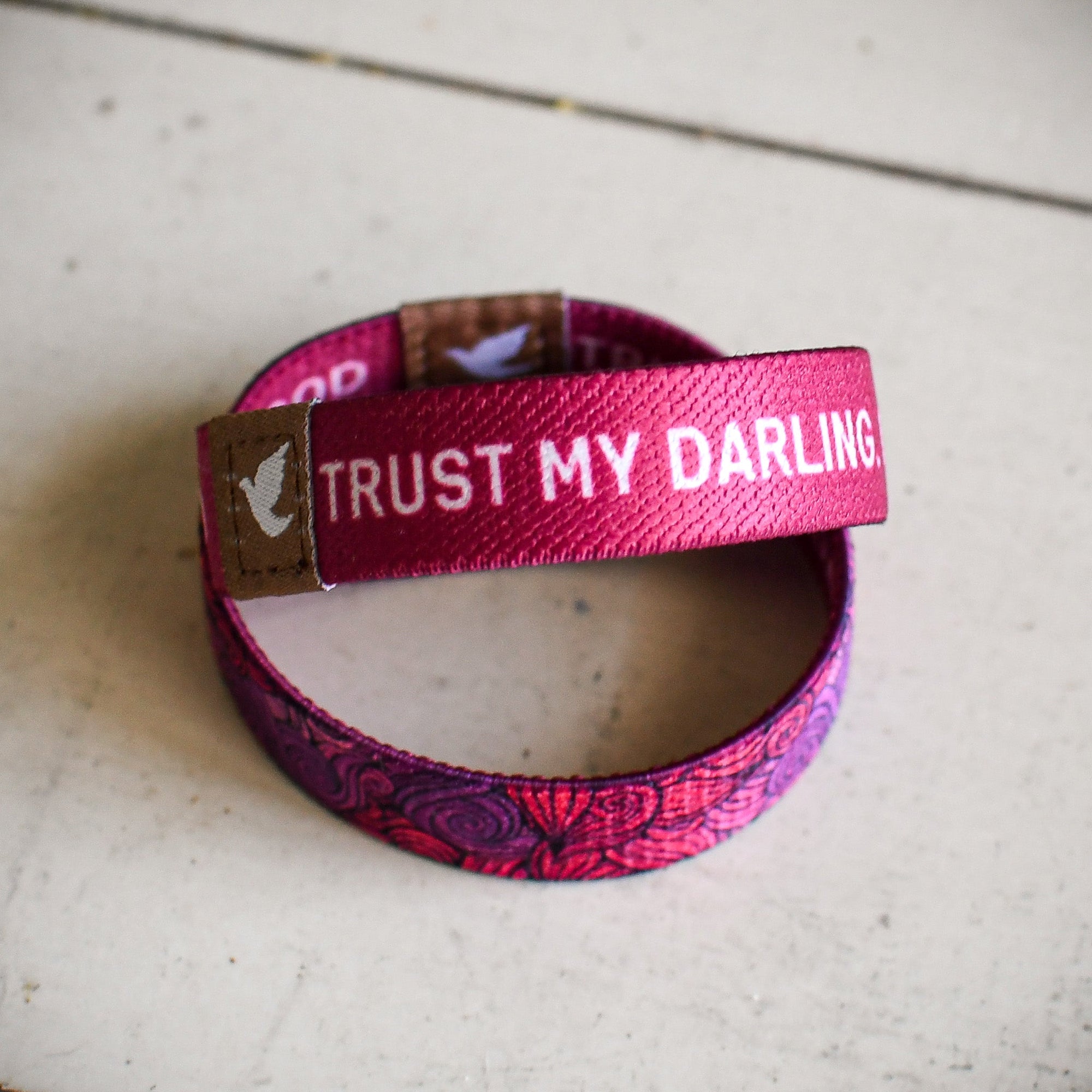 Trust My Darling Kids Truthband - Pink Salt Riot