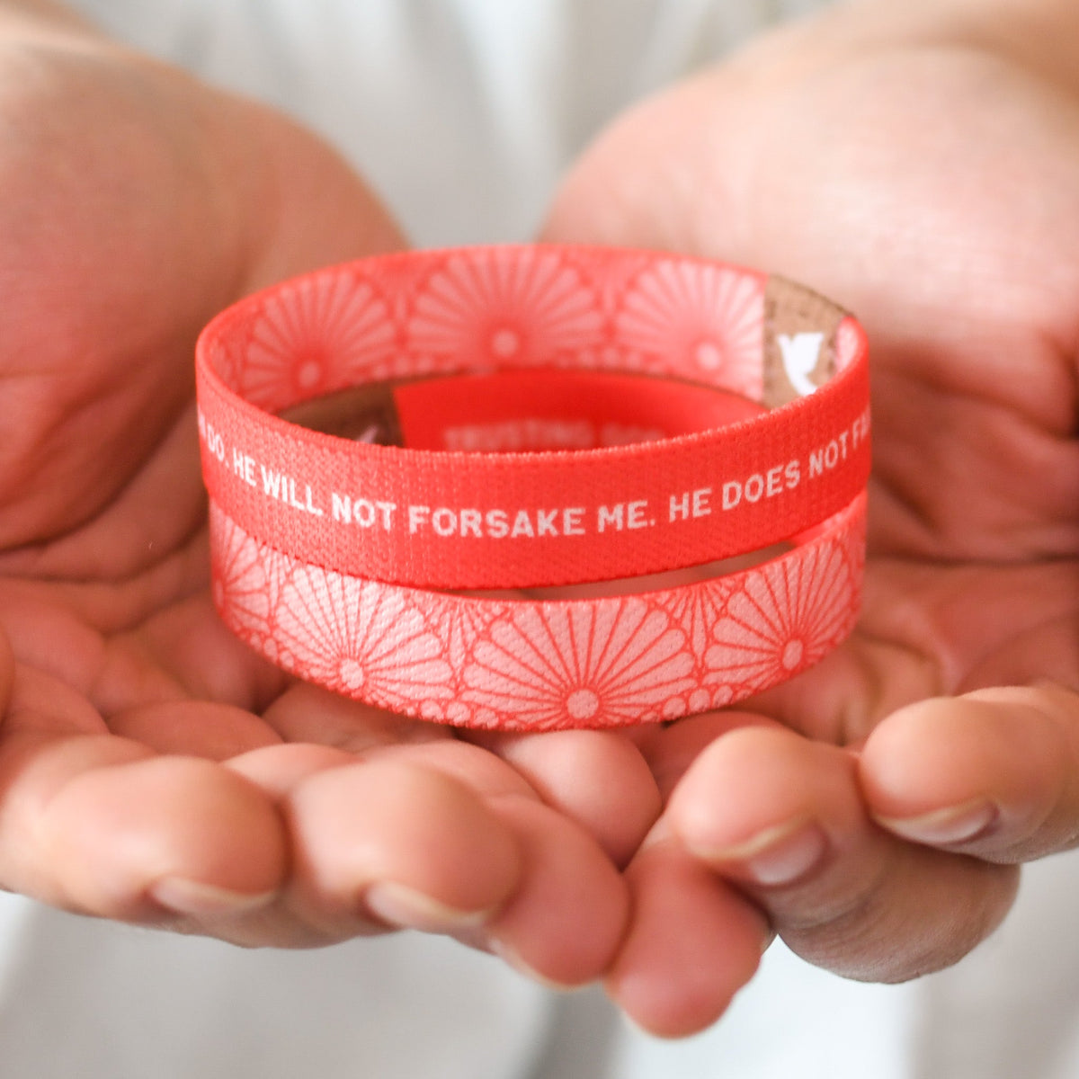 Trusting God Is Safe Womens TruthBand - Pink Salt Riot