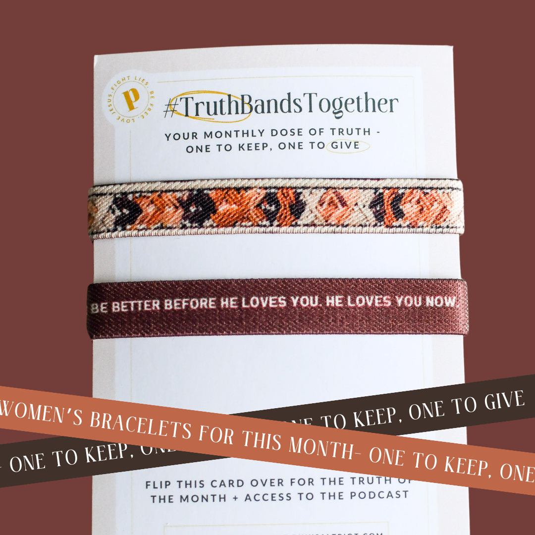 TruthBands Together Women&#39;s Bracelet Two Pack