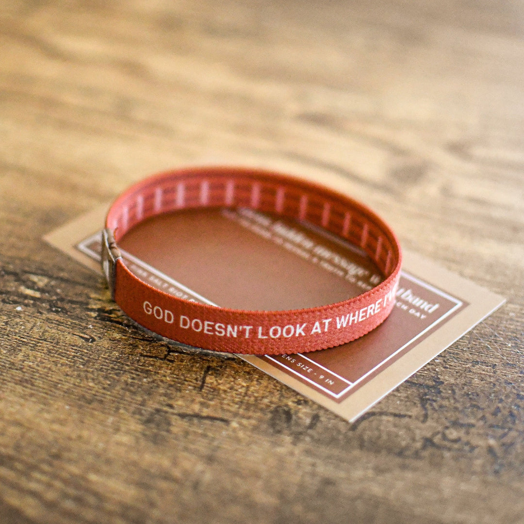 Where We're Going Together Mens TruthBand - Pink Salt Riot- wording out