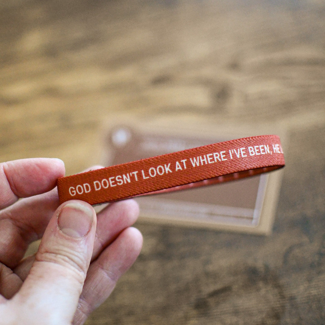 Where We're Going Together Mens TruthBand - Pink Salt Riot- wording out