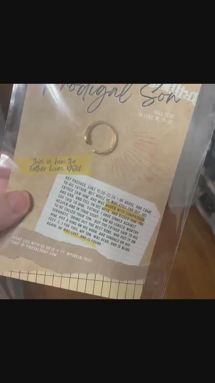 The Embrace of the Father Ring