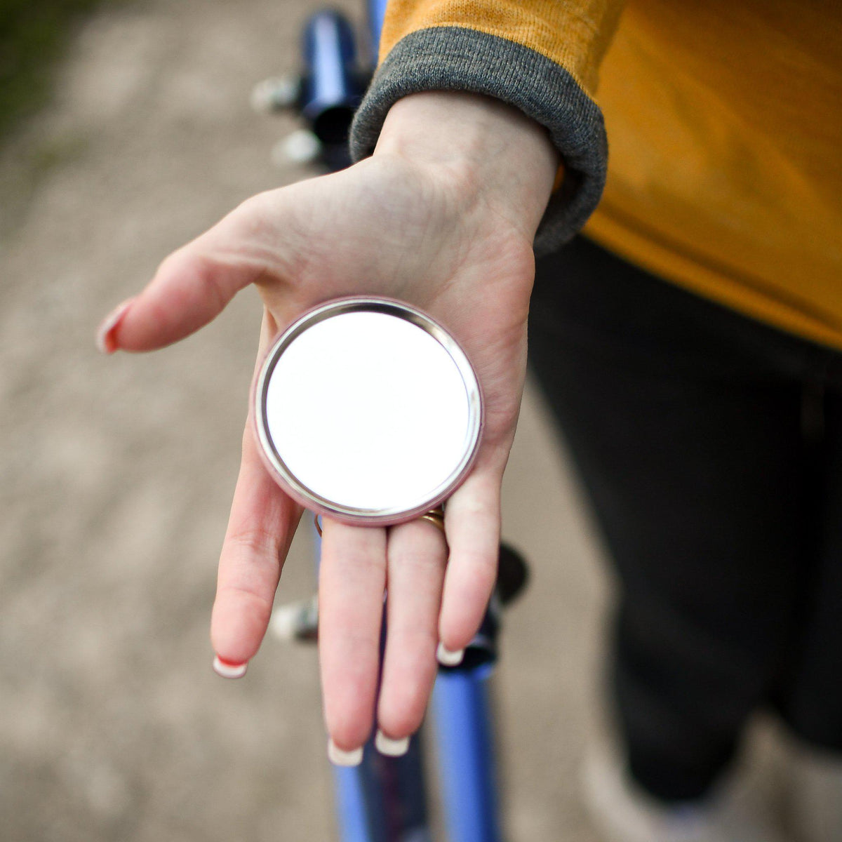 Beautiful &amp; Beloved Pocket Mirror - Pink Salt Riot