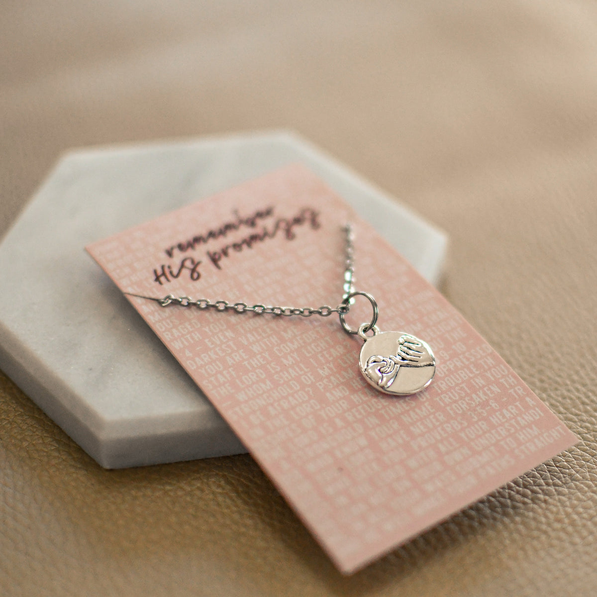Pinky Promise Keeper Necklace-Pink Salt Riot