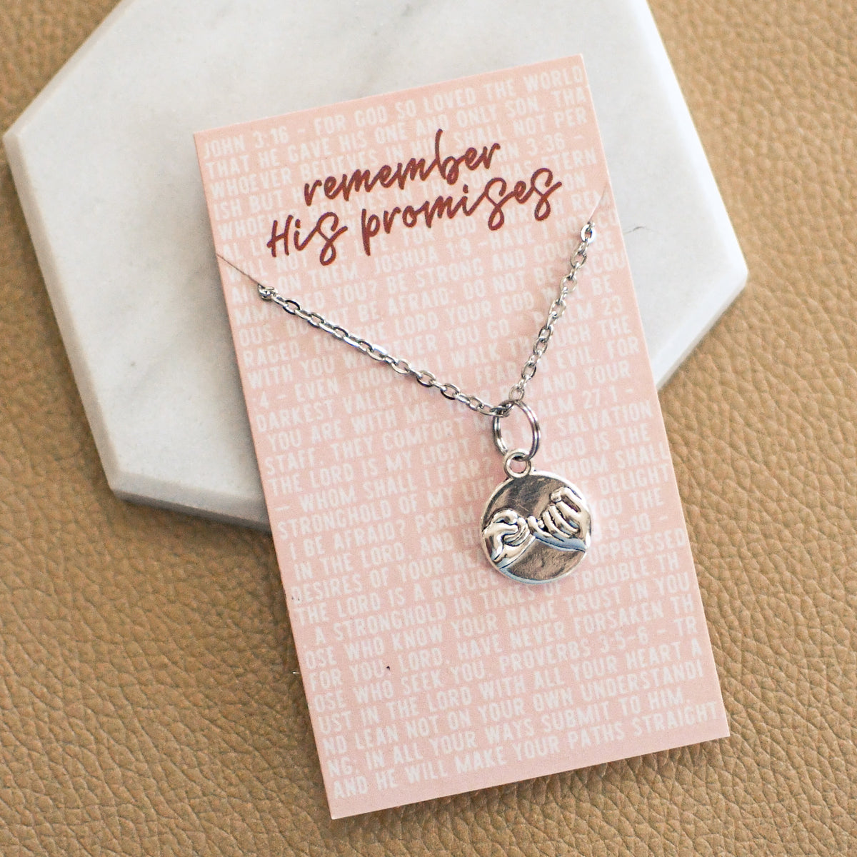 Pinky Promise Keeper Necklace-Pink Salt Riot
