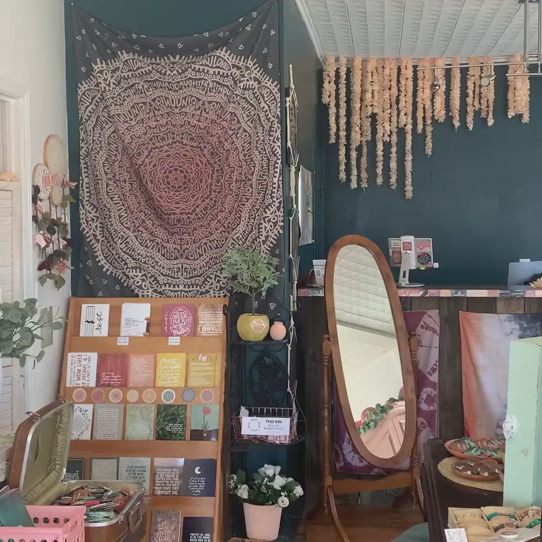 Breath in Your Lungs Tie Dye Tapestry